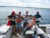 Deep water bass caught off plum island